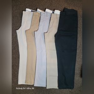 Ralph Lauren Polo Khaki Pants 30x30 Blk, Tan, Beige, Rust, Grey